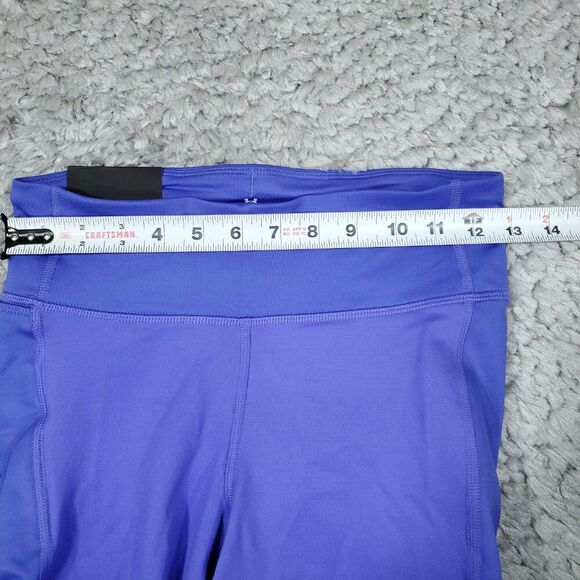 READ Under Armour Infrared Up Pace Compression Tights Leggings Size Small Purple - Picture 5 of 9